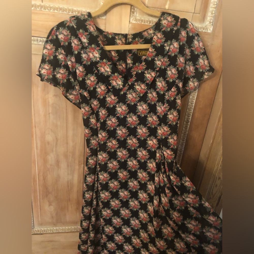 Vintage floral dress